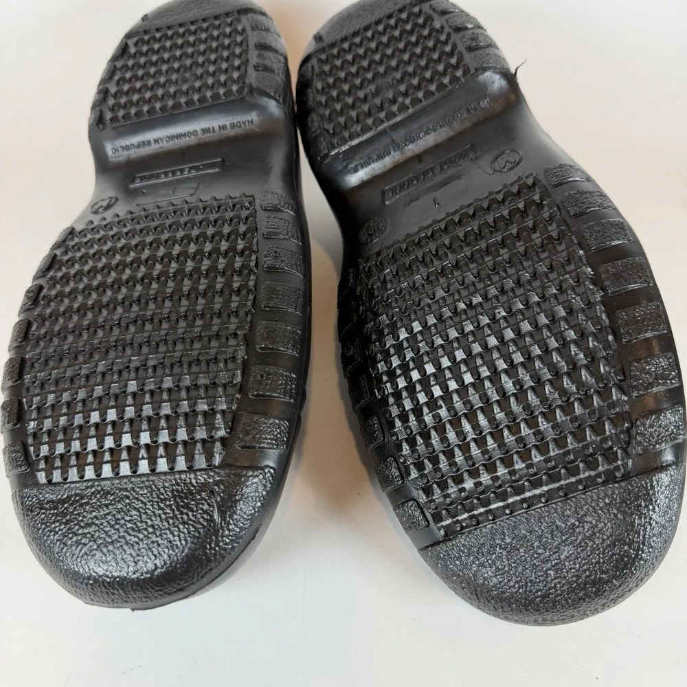 Onguard 86010 Black 4 inch Waterproof PVC Overshoe Cleated Sole Mens Medium NEW